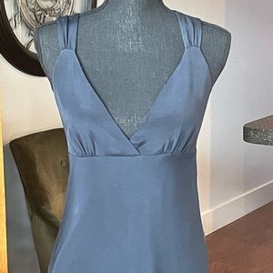 J Crew Navy Silk Dress